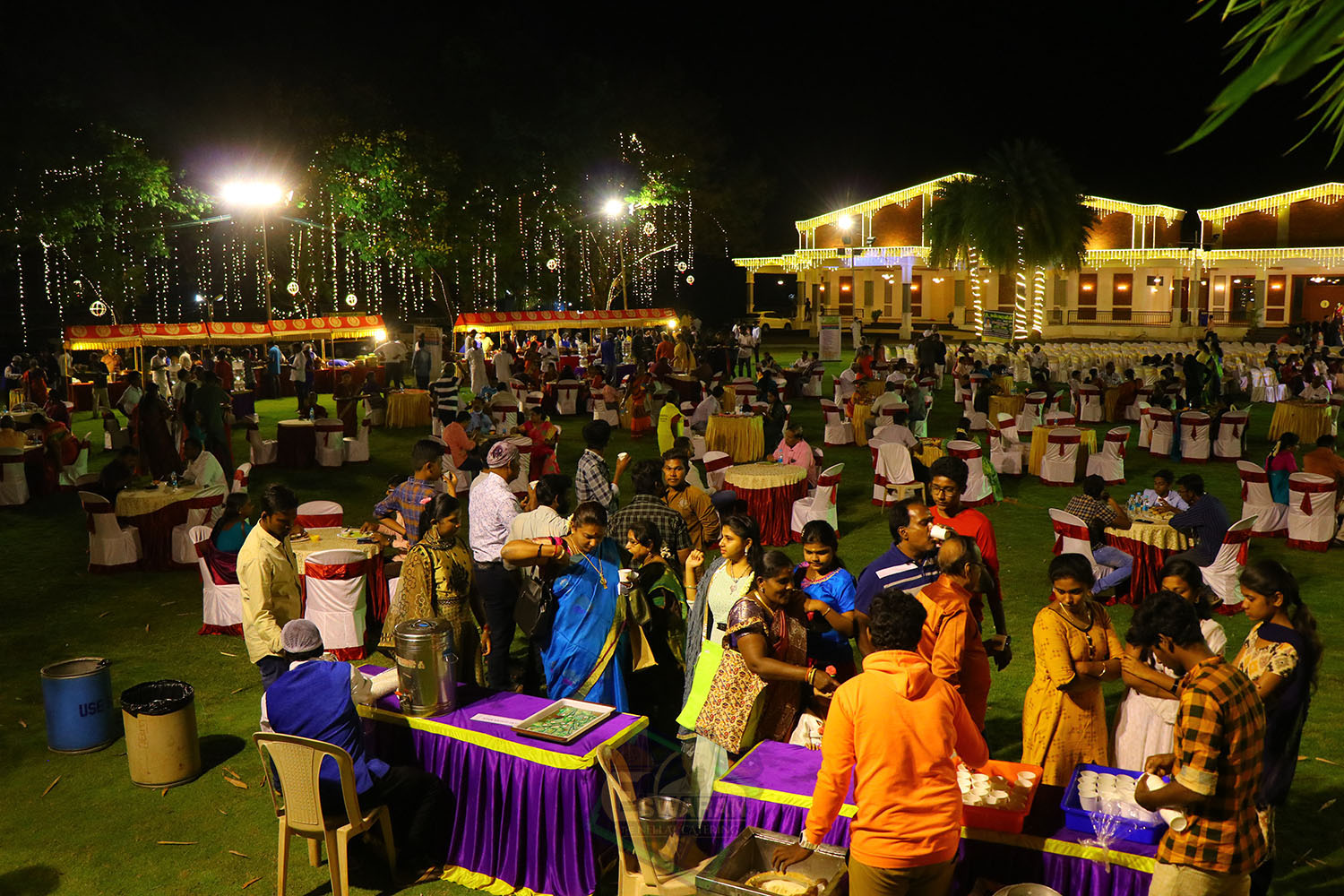 Vegetarian catering service Madurai food presentation